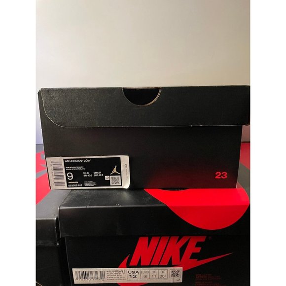 Nike Air Jordan 1 Low - Bred Toe - Picture 8 of 8